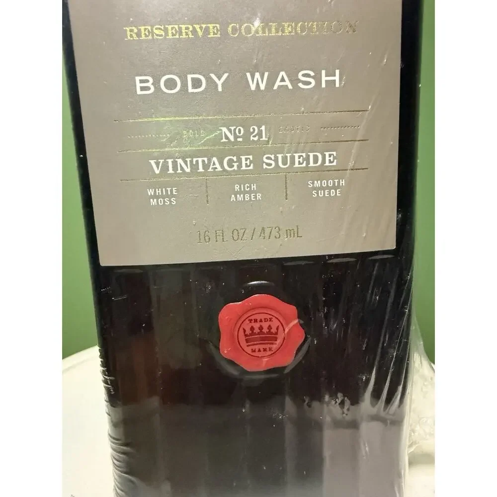 Cremo Reserve Collection Men’s Body Wash No. 21 Vintage Suede 16 fl oz New